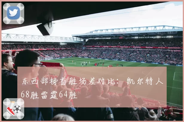 东西部榜首胜场差对比：凯尔特人68胜雷霆64胜
