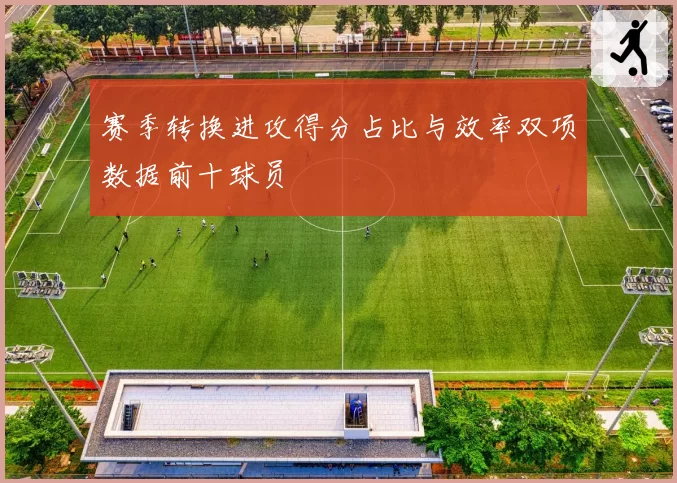 赛季转换进攻得分占比与效率双项数据前十球员